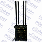 CDMA GSM GPS WIFI 5.8G Military Backpack High Power Drone Signal Jammer signal jamming device